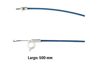 CABLE APERTURA PUERTA VOLKSWAGEN GOL III 5P/GACEL/SENDA/SAVEIRO/VOYAGE APERTURA PUERTA LARGO 500MM | DELANTERO, DERECHO