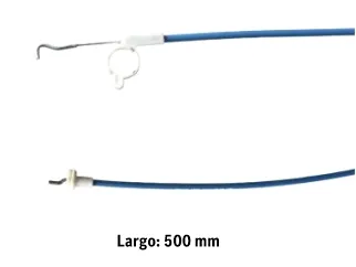 CABLE APERTURA PUERTA VOLKSWAGEN GOL III 5P/GACEL/SENDA/SAVEIRO/VOYAGE APERTURA PUERTA LARGO 500MM | DELANTERO, IZQUIERDO