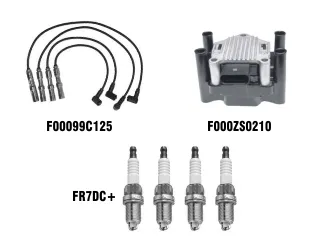 Cable bujia volkswagen Bora / Volkswagen fox 08/.. / Volkswagen gol 08/.. / Volkswagen Golf / Volkswagen new Beetle / Volkswagen suran 08/..