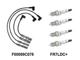 Cable bujia volkswagen bora 00/13 / Volkswagen golf 00/13 / Volkswagen new beetle 00/13