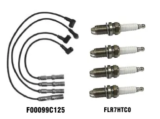 Cable bujia volkswagen fox 08/.. / Volkswagen gol 08/.. / Volkswagen suran 08/.. / Volkswagen voyage 08/..