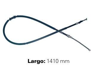 Cable de freno trasero izquierdo — Fiat (Palio, Siena, Strada Working) 1410 mm