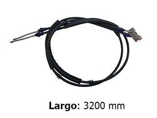 Cable de freno trasero — Ford (Courier, Ecosport 4x2, Fiesta)