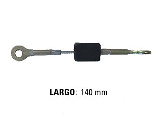 Tramo delantero corto 140 mm — Ford/Volkswagen (Orion, Pointer)