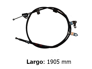 CABLE DE FRENO MANO (HASTA 2014) LARGO 1905 TOYOTA | COROLLA /2014