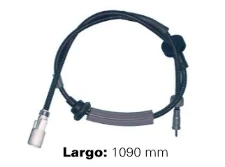 Cable velocimetro volkswagen gacel 95/.. / Volkswagen gol 95/.. / Volkswagen saveiro 95/.. / Volkswagen senda 95/..