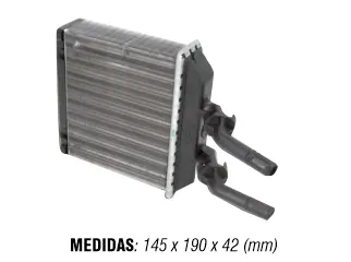 RADIADOR CALEFACCION CHEVROLET COMBO 94/99 / CHEVROLET CORSA 94/99
