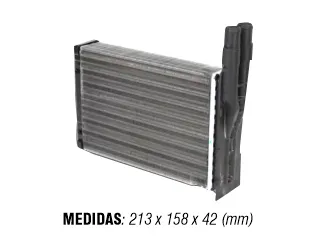 Radiador calefaccion renault 11 83/97 / Renault 9 88/97 / Renault express 97/01