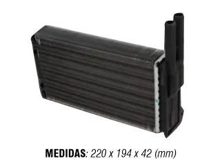 RADIADOR CALEFACCION FORD ESCORT 95/02 / FORD ORION 94/97 / VOLKSWAGEN POINTER 93/97