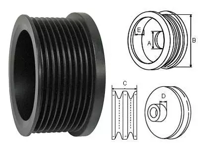 JUEGO CARBONES (ESCOBILLAS) ALTERNADOR BOSCH COMPACTO | UNIVERSAL 8.3 MM | BOSCH F00M147741 (EX F00M991118)