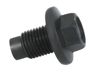 Tornillo carter fiat Argo/Cronos/Toro 1.8/Palio/Siena/Punto 1.6 e-torq M14X1.50X 21 mm hex 16 negro con o-ring