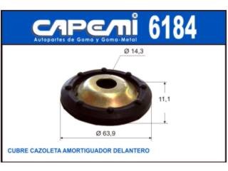 Cubre cazoleta — Citroën/Peugeot (C3, C4)