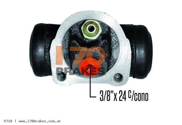 Cilindro de freno — Rastrojero (Motor Indenor 1973-1979) 1" (3/8 x 24)
