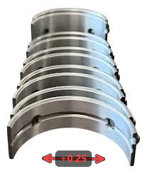 COJINETE BIELA RENAULT F8Q / F9Q | SIN TRABA | 0.25