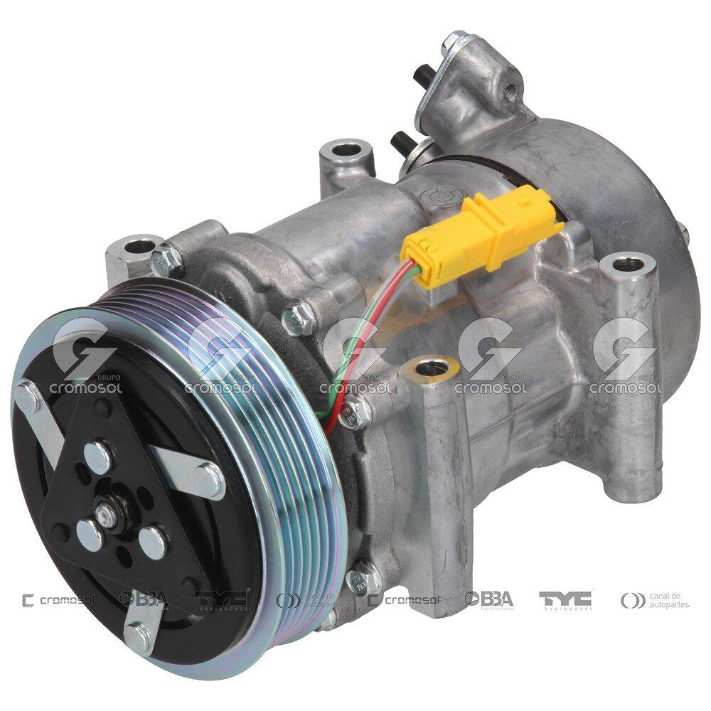 Compresor de aire acondicionado — Fiat/Peugeot/Citroen (307, C3, Qubo)