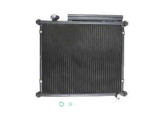 CONDENSADOR HONDA FIT 1.4 IDSI 06/08 / 380X325X16 / OEM 80110SAA003 / 185-MA