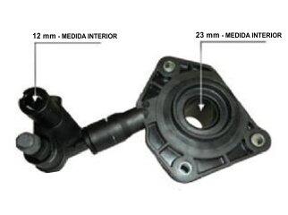 CRAPODINA HIDRAULICA DE EMBRAGUE FIESTA ZETEC ROCAM AGUJERO 12MM (EJE DIRECTA CHICO 23MM) FORD | ECOSPORT