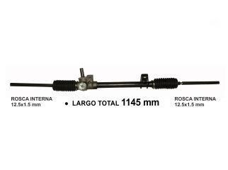 Cremallera mecanica 9 turquia 94-97/19 direccion largo 1146MM - 14X1.5 Renault | 1994-1997