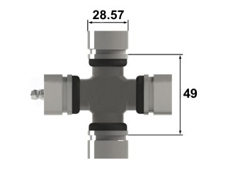 CRUCETA 4X4 MODELO NUEVO DADO: 28.57 MM_ TOYOTA | HILUX