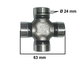 CRUCETA DADO 24MM LARGO 62.6 VOLKSWAGEN | AMAROK
