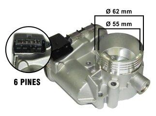 Cuerpo mariposa 1007 307 308 partner 1.6 16V _ Peugeot / Citroen | 206 | 1.6 16V