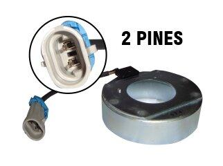 BOBINA COMPRESOR CHEVROLET CORSA/CLASSIC/CELTA/ONIX/PRISMA/MONTANA/ MWM S10 / ASTRA BOBINA Y CONECTOR MONTADO PARA ACP 201 HASTA 211 68644/B