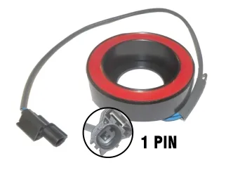 Compresor> bobinas honda hrv 15/.. 10SRE11C bulon pasante 4 anclajes polea 6PK diametro 125MM 8XL-na