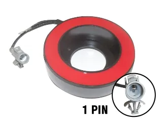 Compresor> bobinas toyota toyota hilux 2005/15 bulon pasante 4 fijaciones polea incluida 8YH-la