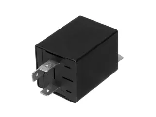 Destellador universal electronico 12 v - 3 terminales - Sin conexion a masa - Con abrazadera