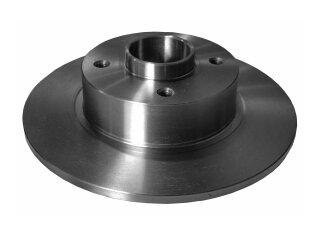 Disco de freno renault megane Ii/Scenic trasero solido con maza 240 mm solo fremax con rodam 7823KIT Nissan | Tiida