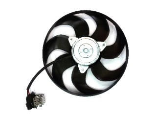 Electroventilador chevrolet Classic/Spirit ficha C/Resistencia diametro 335 mm._