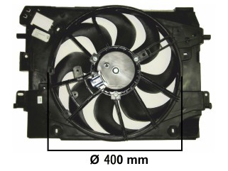 Electroventilador new Sandero/Steway/Logan 14/.. todos C/Aa renault