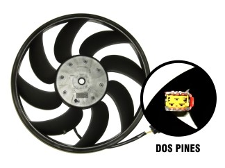 Electroventilador peugeot 206 / 207 con y sin aire (Ficha nueva) 04/.. aspirante diametro: 394 mm.._