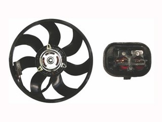 ELECTROVENTILADOR PEUGEOT 307 c/A.A.-CITROEN C4 c/A.A. NAFTA/DIESEL ASPIRANTE DIAMETRO: 387 MM_