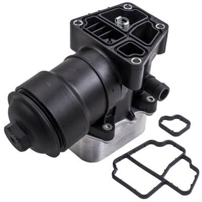 BASE FILTRO DE ACEITE COMPLETA CON ENFRIADOR VW AMAROK IMPORTADO 03L H- I — foto 3