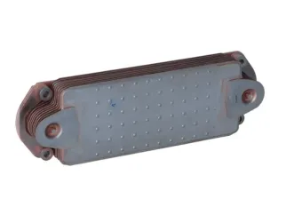 Enfriador aceite scania serie 4 R114/T114/P340/G420 / 7 placas de Acero / Oem 1543688