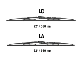 Escobilla limpiaparabrisa peugeot 405 90/01 / Peugeot 406 96/..