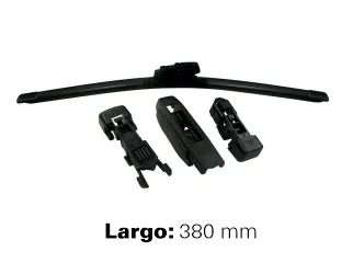 Escobilla limpiaparabrisa alfa romeo mito 09/.. / Bmw serie 6 00/.. / Chery qq 10/.. / Chevrolet blazer 97/.. / Chevrolet sonic 12/.. / Chevrolet spark 08/.. / Chevrolet tracker 13/.. / Citroen berlingo 08/.. / Daewoo matiz 98/05 / Daihatsu cuore 98/03 / Daihatsu move 97/99 / Daihatsu terios 97/00