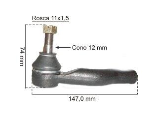Extremo /06 derecho 3839 6377 Toyota | RAV4