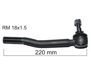 Extremo pickup interior curvo - Largo 22CM rosca M18 5006 nissan