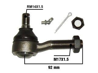 EXTREMO SR5 4X2 92/../HILUX/4RUNNER LARGO: 92 MM CORTO ROSCA MACHO 17X1.5 TOYOTA | HILUX