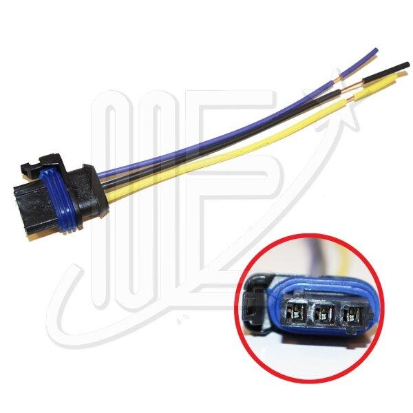 FICHA 3 VIAS MACHO BULBO ELECTROVENTILADOR R19 RENAULT
