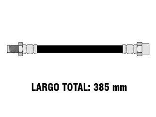 FLEXIBLE FRENO GOL/GACEL/SENDA/PASSAT/SANTANA/VOYAGE 80-.. DELANTERO 385MM_ VOLKSWAGEN