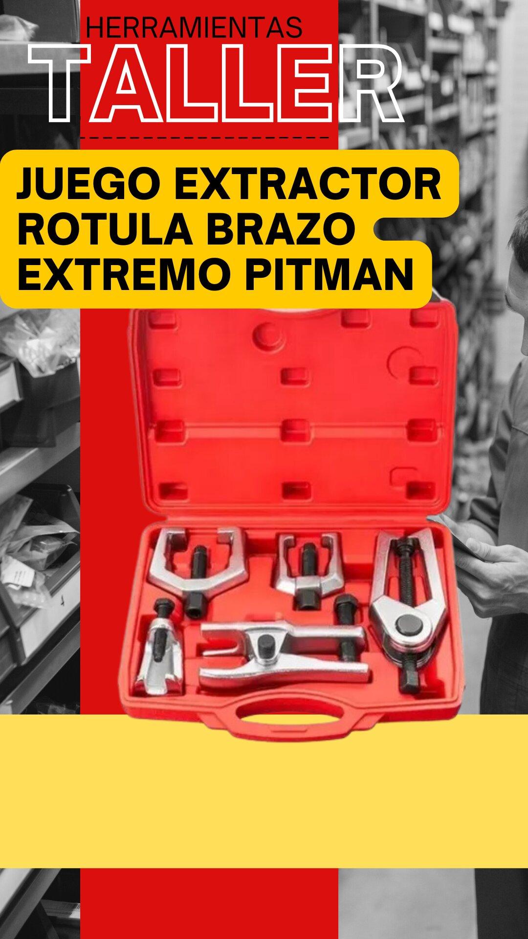 JUEGO EXTRACTOR ROTULA BRAZO EXTREMO PITMAN
