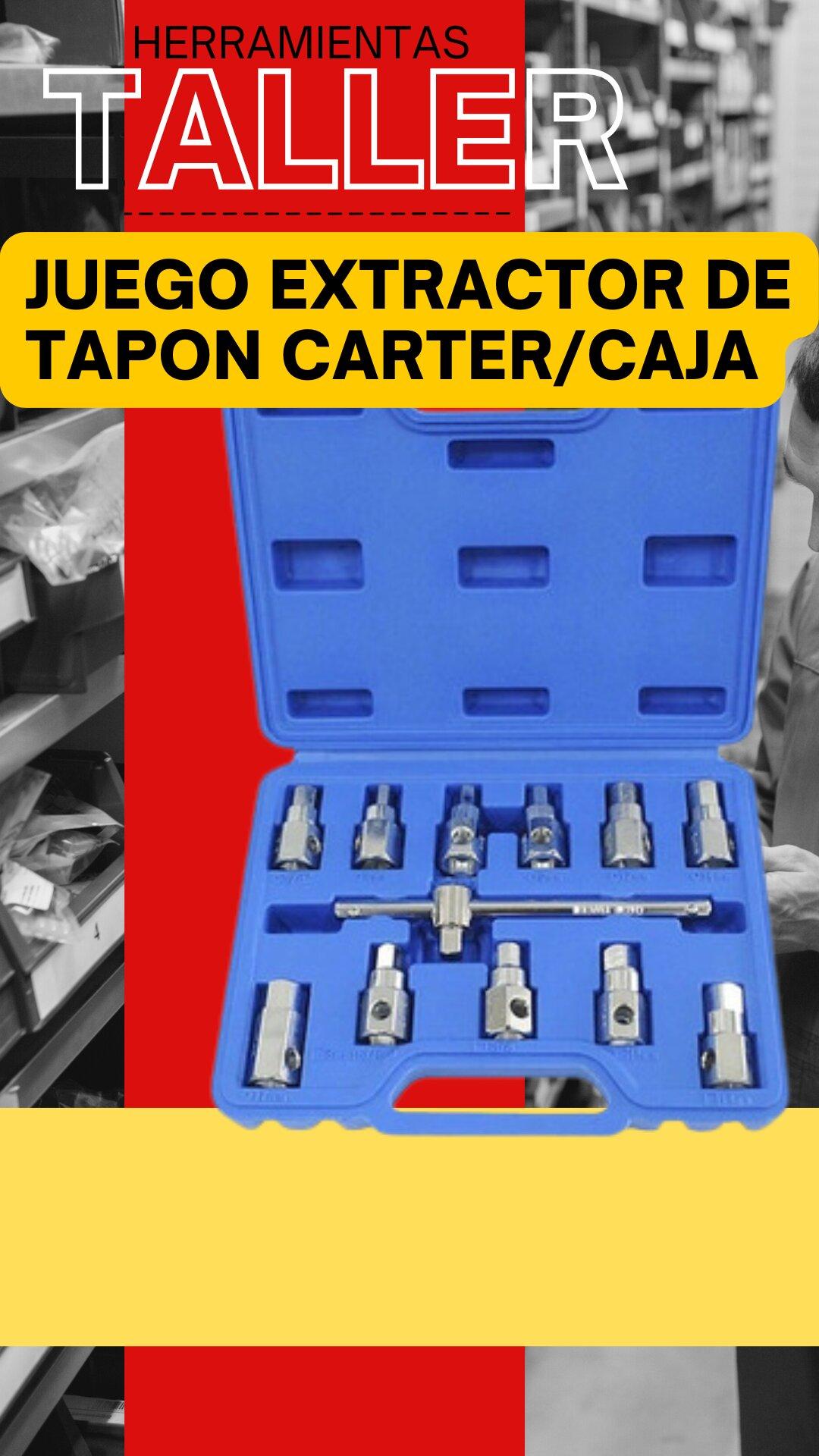 JUEGO EXTRACTOR TAPON CARTER CAJA