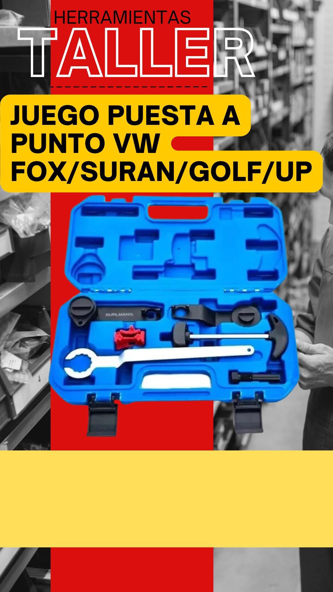 Juego puesta a punto vw fox suran grol trend voyage up!