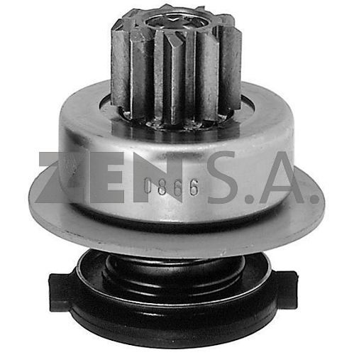 Impulsor de arranque horario 9 dientes 10 estrías — Volkswagen (Gol, Saveiro, Senda)