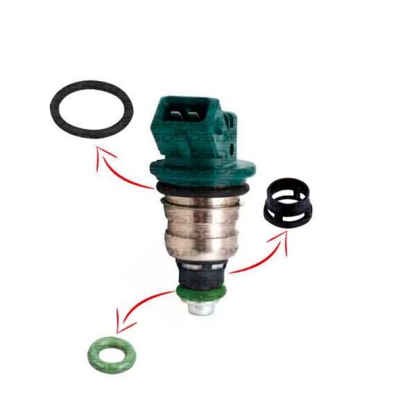 Kit de o-rings y filtros — Ford/Renault (Courier, Fiesta, Laguna, Megane, R19, Scenic, Trafic)