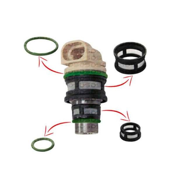 Kit de o-rings y filtros EFI etanol — Chevrolet (Kadett, Monza)