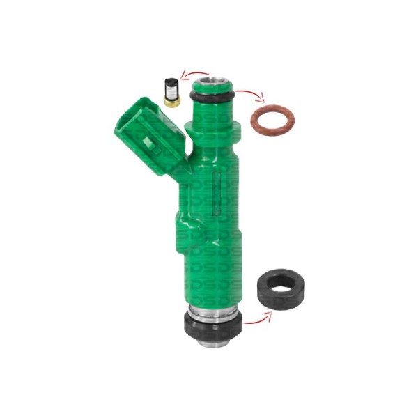 Kit de o-rings y filtros — Toyota/Honda (Civic, Etios, Prius)